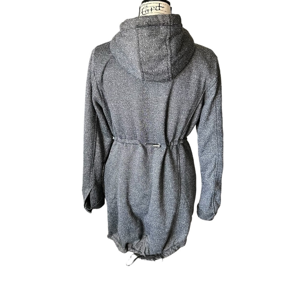 Paper Tee Women’s Hooded Parka Coat Sz Lrg - Picture 4 of 13